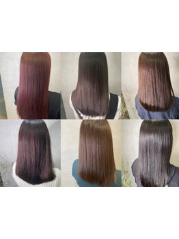 お客様一人一人に合わせた様々なトリートメントをご用意☆理想の髪質へお客様を導きます♪髪の艶ならお任せ