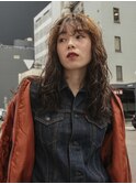 大人ニュアンスパーマロングレイヤーパーマウェーブパーマ