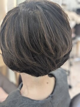 松本平太郎美容室 銀座パートフォー(PART4) 大人のメリハリショート/30代40代50代60代