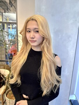 エイト ヘアサロン 渋谷本店(EIGHT) 抜きっぱなしブロンド♪