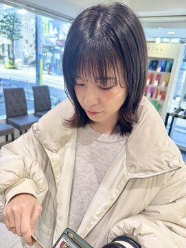 アッシュ 下北沢店(Ash) パツっと外はねボブ