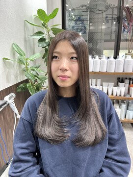 ベルヘアーデザイン 堺東(Belle hair Design) レイヤーカット/レイヤー/前上がりレイヤー/ブリーチなし/カラー