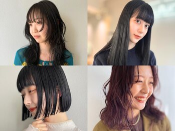 ヌル ヘア デザイン(nullus hair desigh)の写真/東京での経験を活かしてブリーチ、インナーカラー、ハイライトなどの技術を福岡の女性の美に―*