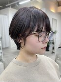 前髪ありナチュラルくびれショート【博多ショート】