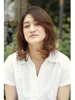 プラスワン 自由が丘(+ONE)&nbsp;【＋ONE 自由が丘】ハンサムミディパーマ