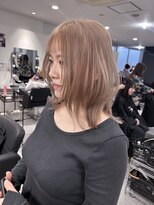 キング(K!ng) 縮毛矯正髪質改善ハイライトレイヤーカット枚方美容室エクステ