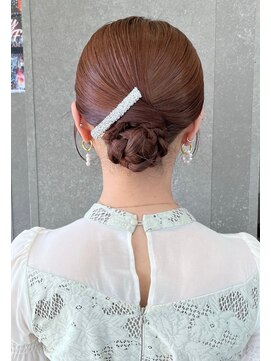 ロンド ボーイ 表参道(Lond BOY) イメチェン外ハネボブ美髪ワイドバングミディアムレイヤーカット