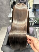 ウィステリア(Wisteria)&nbsp;ロングストレート/艶髪縮毛矯正/髪質改善/透明感/10代20代30代