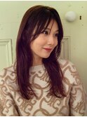 毛先ワンカール×ロングレイヤー