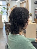 サロンドジョー(salon de joe)&nbsp;ミディアムパーマボブパーマプードルパーマウェーブパーマ