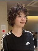 池袋美容室/ショートボブ/縮毛矯正/レイヤーカット/パーマ
