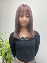 ホヌア(hoNua.) ラベンダーベージュで大人可愛いヘアに！