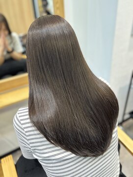 ゼン ネオ(Zen Neo) 【髪質改善】初カラーにオススメ！グレージュカラー♪