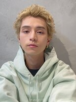 キャンバス バイ ネオリーブ 横浜西口(Canvas by neo.)&nbsp;横浜★ショートのメンズスパイキーハイトーン