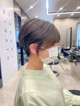 ハルキミナトジャパン センダイ(HARUKI MINATO japan SENDAI) インナーカラーショート