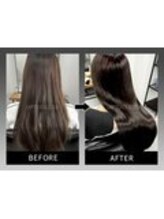 UPTOGLOSSはエイジング（老化）の進行を水素の力で抑え、抜毛や白髪抑制効果がある最高級のトリートメント