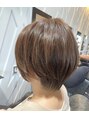 ヘアメイク ジール 羽黒店&nbsp;襟足が浮く方などお悩みに合わせたショートカット作れます!!