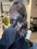 似合わせカット＋グレーカラー（白髪染め）＋ダメージケアトリートメント