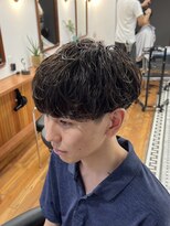 ザデイトウキョウ 表参道 青山(THE DAY TOKYO)&nbsp;ニュアンスパーマ/メンズカット/大人メンズ/ツーブロショート