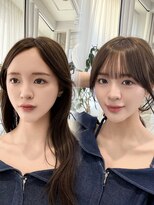 レイリー 原宿 表参道(Rayreee) 前髪で変わる!韓国小顔レイヤー