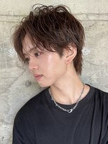 サイン メンズ 渋谷(SIGN men's)&nbsp;フェザーパーマ/ニュアンスパーマ/センターパート/カルマヘア