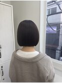 【sii.北千住】縮毛矯正ぱつっとボブ
