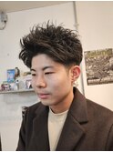 スパイキーパーマ