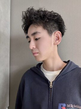 シエル バイ ケンジ 登戸 生田(CIEL by KENJE) ルーズショートパーマ秋冬トレンドヘア