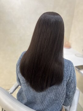 ユニック コウベ(unique KOBE) 髪質改善カラー×髪質改善×艶髪×ベージュ系×赤み消しカラー