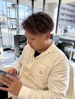 髪屋 紬&nbsp;メンズ/メンズパーマ/メンズカット/フェザーショート