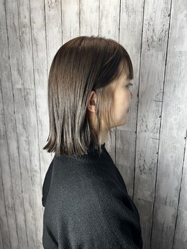 ビューティドレッセヤマノ 池袋パルコ(Beauty Dresse YAMANO) 【ボブ】【透明感カラー】【トリートメント】【ストレート】