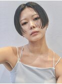 媚びない、かっこいいが似合う人のショート