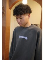 エディ(Edy)&nbsp;メンズパーマツイストスパイラルパーマツイスパマッシュ刈り上げ