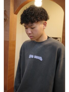 エディ(Edy) メンズパーマツイストスパイラルパーマツイスパマッシュ刈り上げ