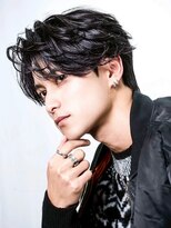 アイトーキョープラスシー 横浜(AI TOKYO+Sea)&nbsp; MEN’S横浜/センターパート/シャドウパーマ/フェザーパーマ