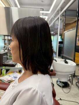 アシャ ヘアー ソリューション 神戸店(asha hair solution) イメチェン/ピンクベージュ/アンブレラカラー/前髪/摂津本山