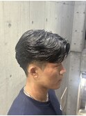 ショートセンターパート