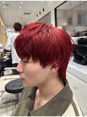 リバースセンターパート/メンズウルフ/似合わせカット