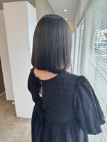 クララジャパン ナベシマ(CLALA JAPAN Nabeshima)&nbsp;縮毛矯正　質感ストレート　髪質改善カラー　顔まわり　ブリーチ