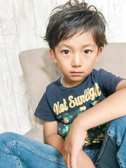 男の子ショートスタイル