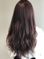 フェリーチェ(felice)&nbsp;☆ボルドーヴァイオレットのバーティカルウェーブロング☆