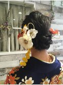 ＼卒業式ヘアセット／アップスタイル