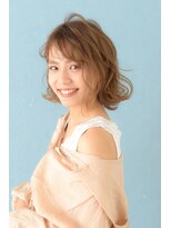 ラボヌールヘアー シェリ 久喜店(La Bonheur hair cheri) ニュアンス外ハネスタイル#4