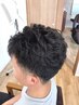 【気分転換】似合わせカット+ポイントパーマ9350