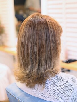リビーチ ヘア リゾート 赤羽(Rebeach HAIR RESORT) 【赤羽リビーチ】ハイトーンホワイトグレージュグラデーション
