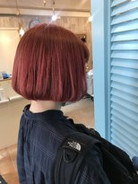ロア ヘアーコーディネート 三条烏丸店(LoRE hair coordinate)&nbsp;LoRE☆ラズベリーカラーボブ