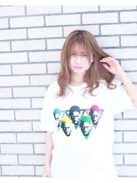 サーク(Sark) シースルーバングレージュ