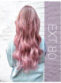 エクステ×ピンク80本