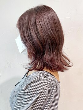 アイティー バイ アルバム 浦和店(IT by ALBUM) ピンクブラウン_ミニウルフテラコッタくすみブルー_ba356591