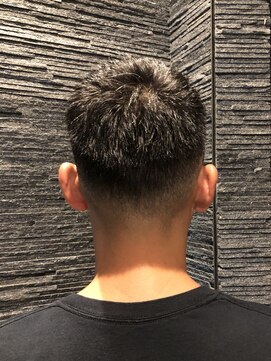 ヒロギンザプレミアムバーバースパ パレスホテル店(HIRO GINZA) フェードスタイル